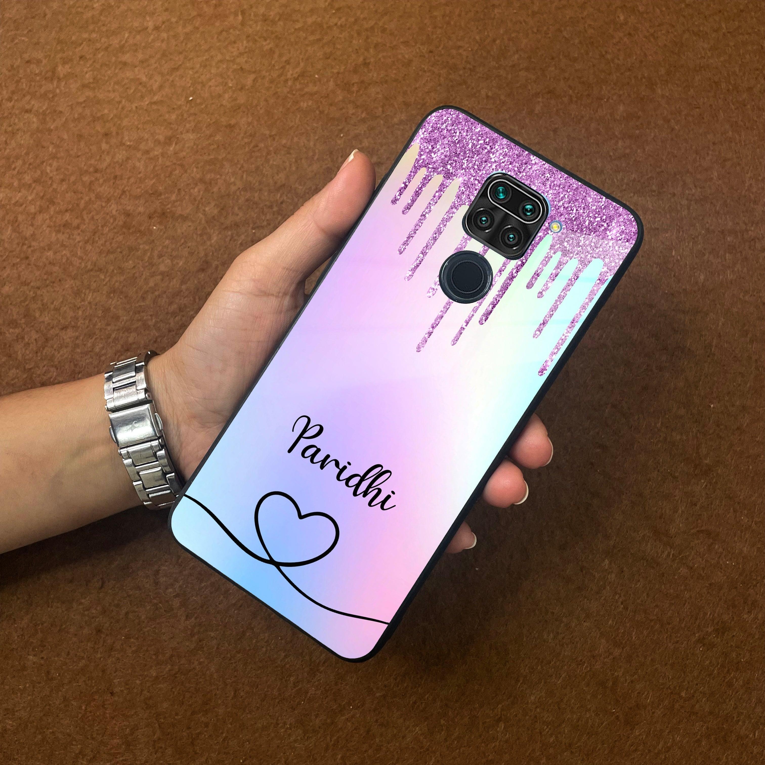 MultiColor Glitter Glass Case For Redmi/Xiaomi - ShopOnCliQ