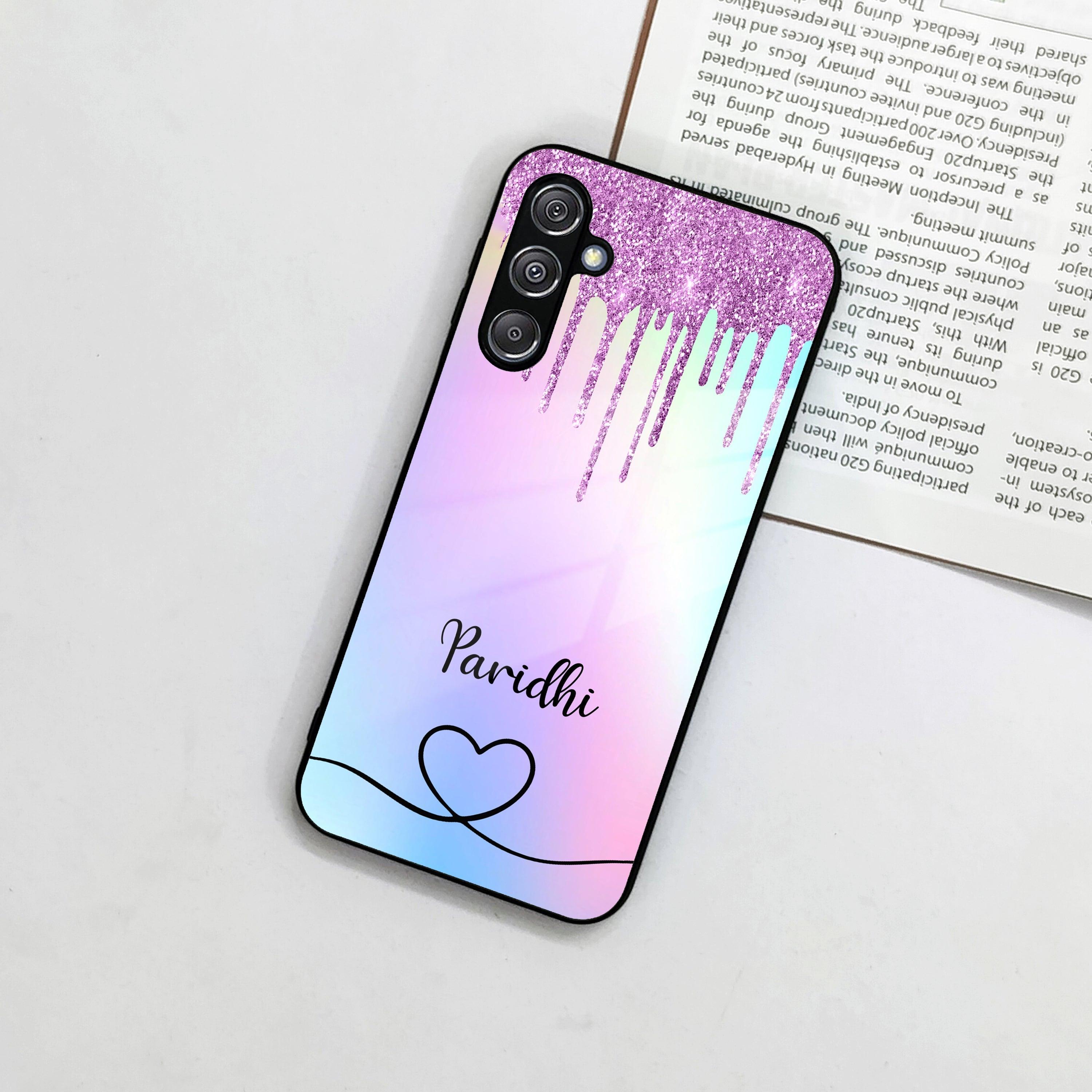 MultiColor Glitter Glass Case For Samsung - ShopOnCliQ