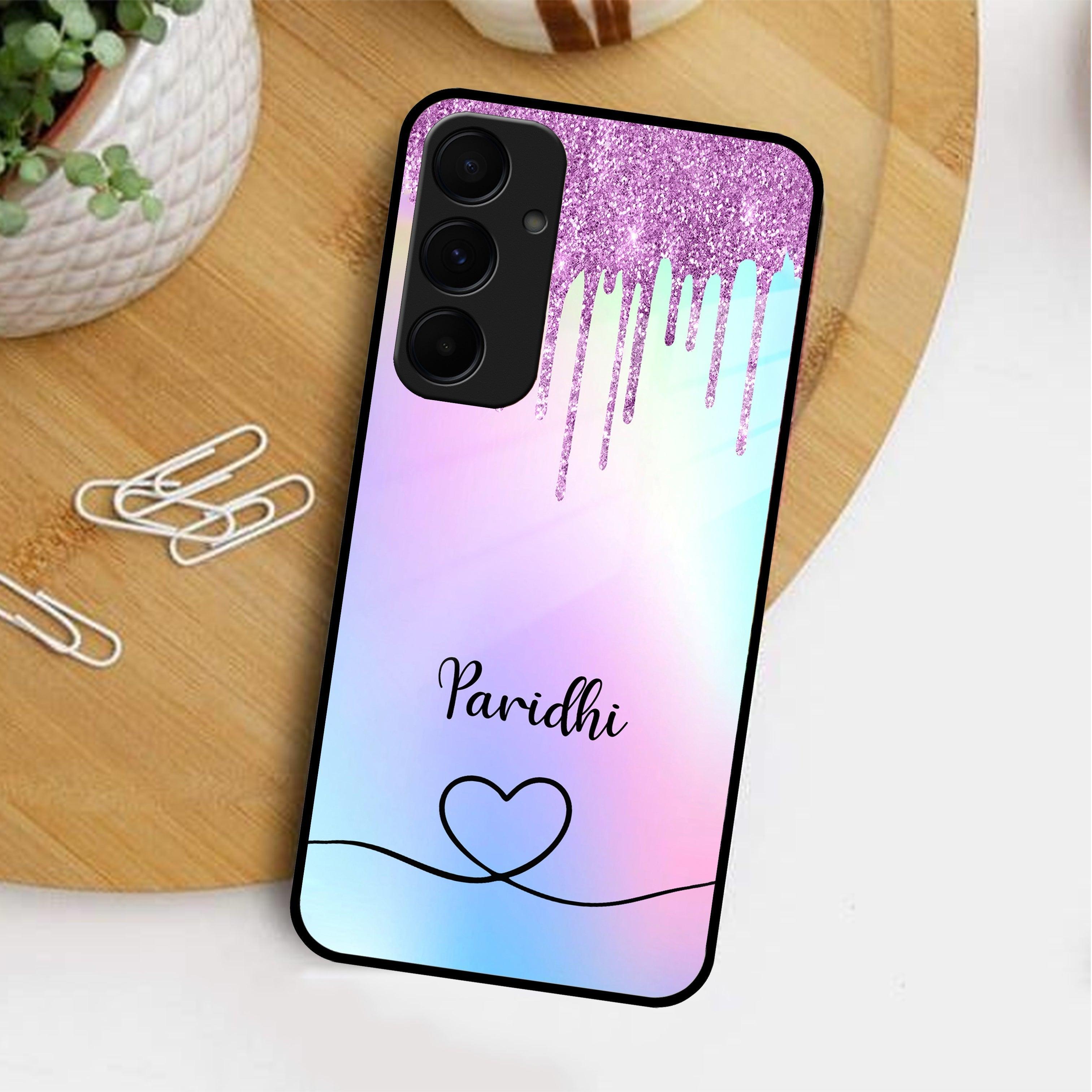 MultiColor Glitter Glass Case For Samsung - ShopOnCliQ