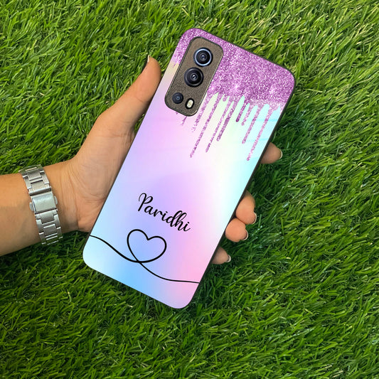 MultiColor Glitter Glass Case For Vivo ShopOnCliQ