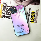 MultiColor Glitter Glass Case For iPhone - ShopOnCliQ