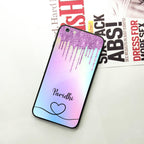 MultiColor Glitter Glass Case For iPhone - ShopOnCliQ