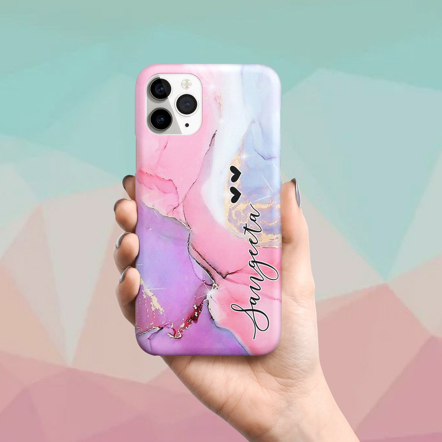 Gradient Marble Phone Case Cover For Oppo