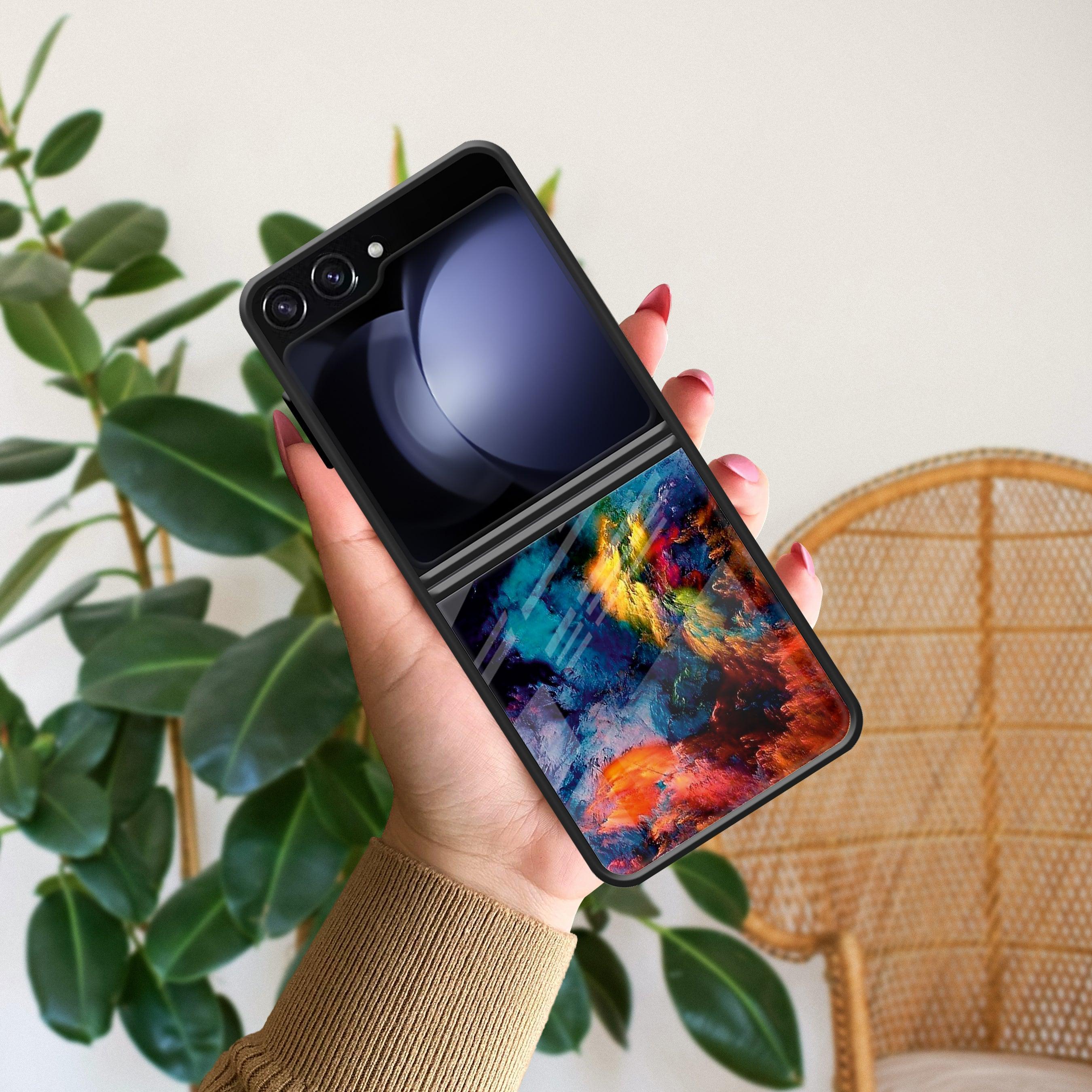 Multicolor Glossy Metal Case Cover For Samsung - ShopOnCliQ