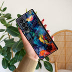 Multicolor Glossy Metal Case Cover For Samsung - ShopOnCliQ