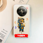 Music Cat Customize Transparent Silicon Case For Realme 11 Pro+ 5G