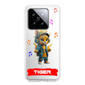 Music Cat Customize Transparent Silicon Case For Xiaomi 14 5G