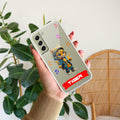 Music Cat Customize Anti Yellow Case For Samsung Galaxy S21 FE 5G