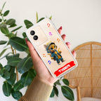 Music Cat Customize Transparent Silicon Case For Vivo Y100 5G /  Vivo Y100A 5G