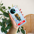 Music Cat Customize Transparent Silicon Case For Vivo Y58 5G