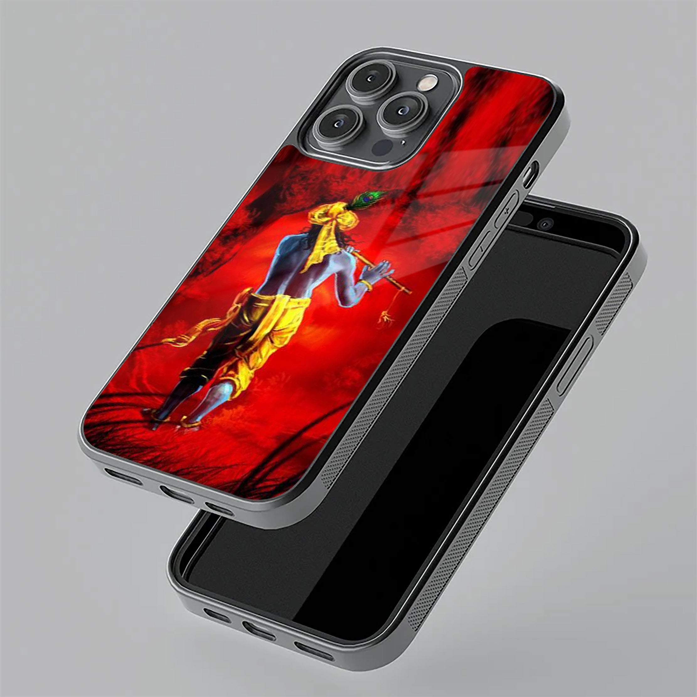 Mystic Krishna Flute Phone Case For Vivo Y22