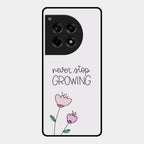 Never Stop Growing Glossy Metal Case Cover For OnePlus - ShopOnCliQ