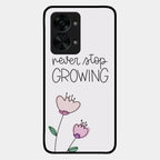Never Stop Growing Glossy Metal Case Cover For OnePlus - ShopOnCliQ