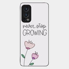 Never Stop Growing Glossy Metal Case Cover For OnePlus - ShopOnCliQ
