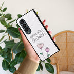 Never Stop Growing Glossy Metal Case Cover For Samsung - ShopOnCliQ