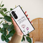 Never Stop Growing Glossy Metal Case Cover For Samsung - ShopOnCliQ