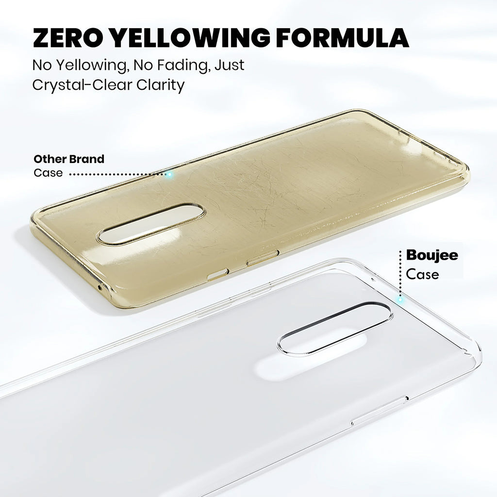 Anti Yellow Clear Case For OnePlus 6T - ShopOnCliQ