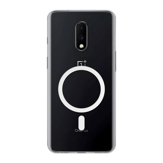 Anti Yellow Magsafe Clear Case for OnePlus 7