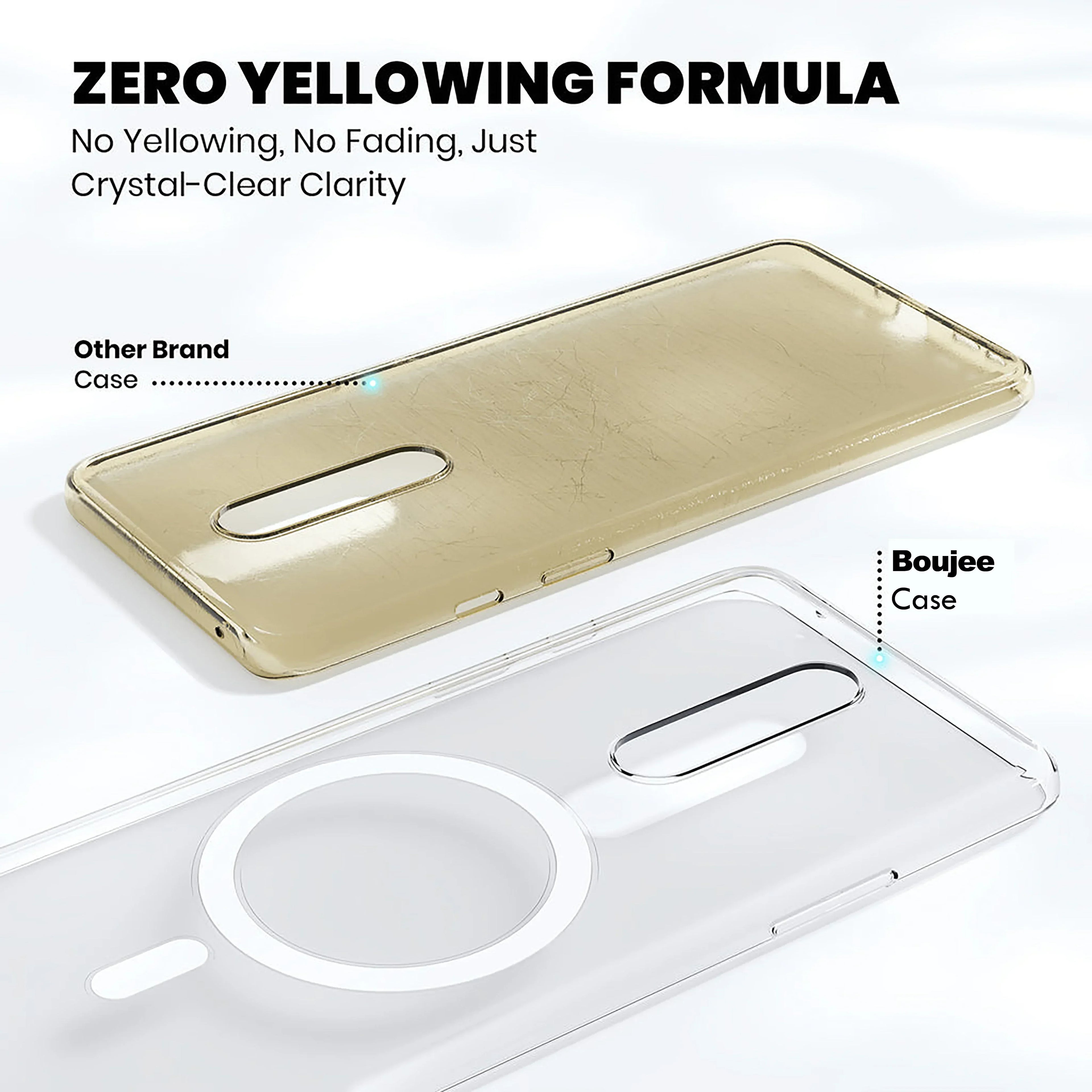 Anti Yellow Clear Case For OnePlus 8 - ShopOnCliQ