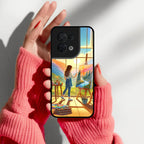 Canvas of Dreams Metal Case Cover For Oppo - ShopOnCliQ