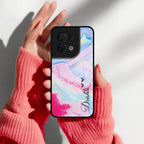 Customized Rainbow Glossy Metal Case Cover For Oppo - ShopOnCliQ