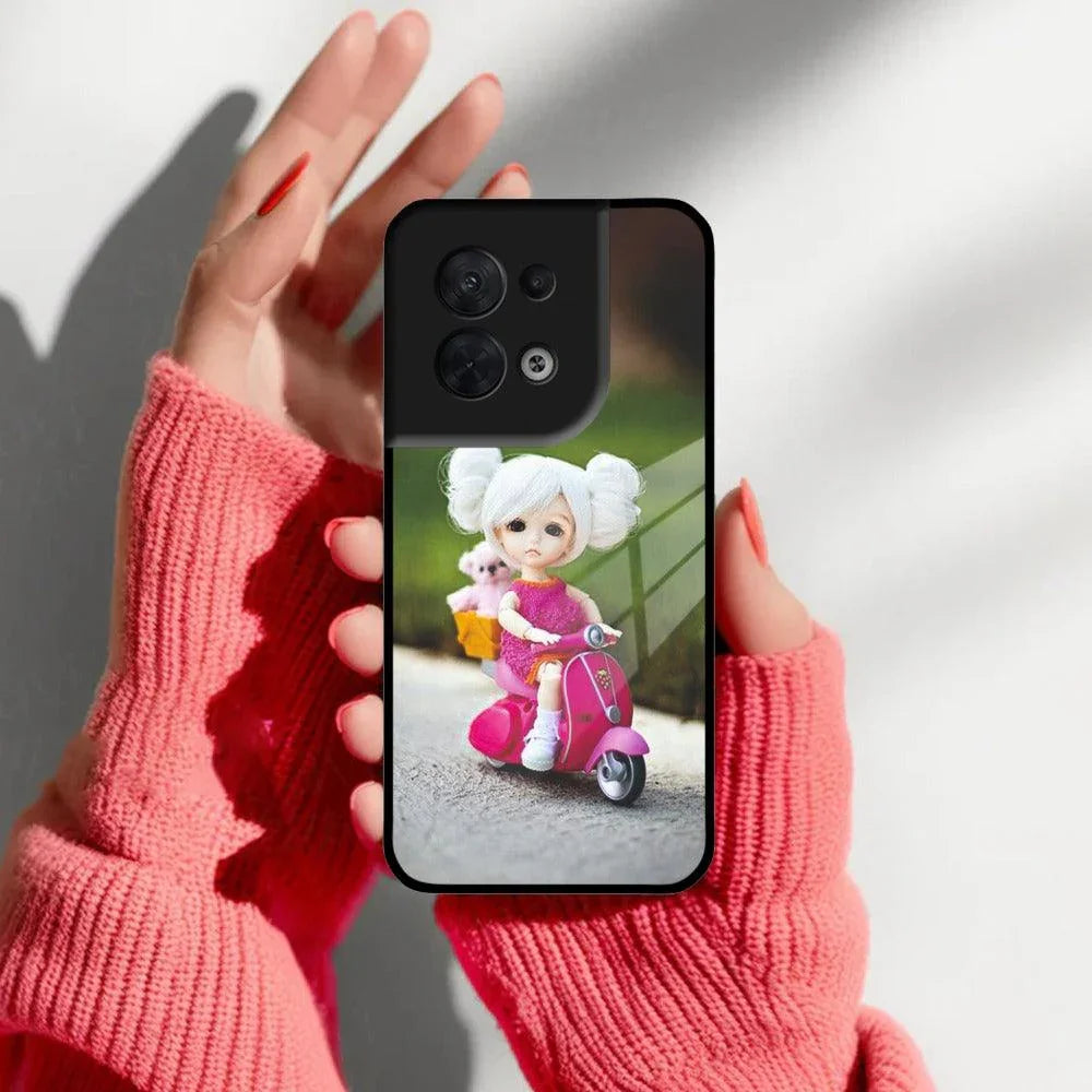Doll Ridings Glossy Metal Case Cover For Oppo - ShopOnCliQ