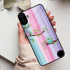 Owl Glossy Metal Case Cover For Nothing - ShopOnCliQ