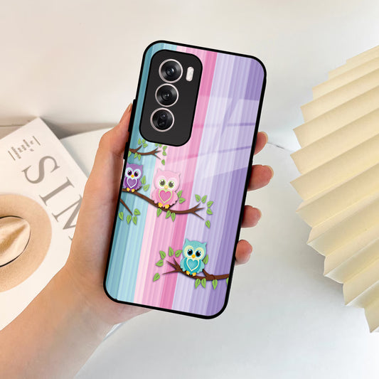 Owl Glossy Metal Case Cover For Oppo ShopOnCliQ