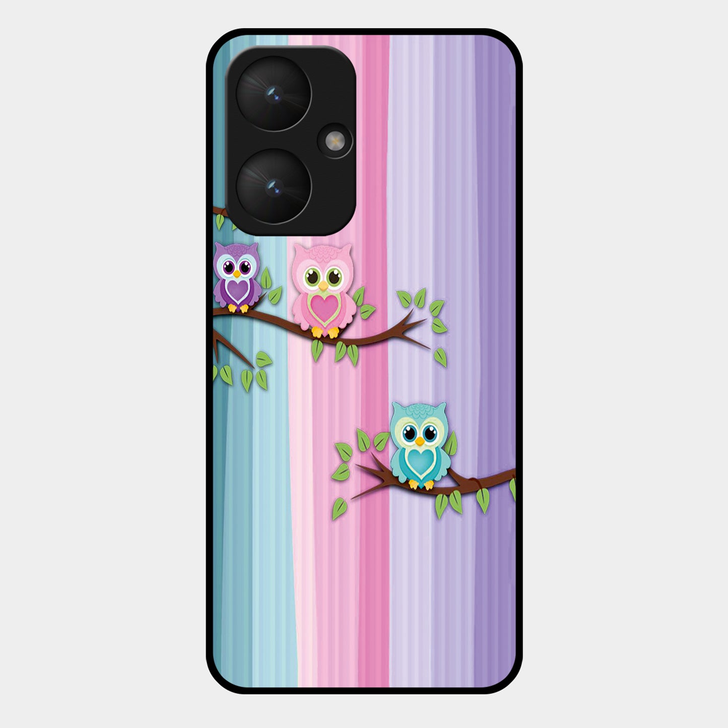 Owl Glossy Metal Case Cover For Redmi ShopOnCliQ