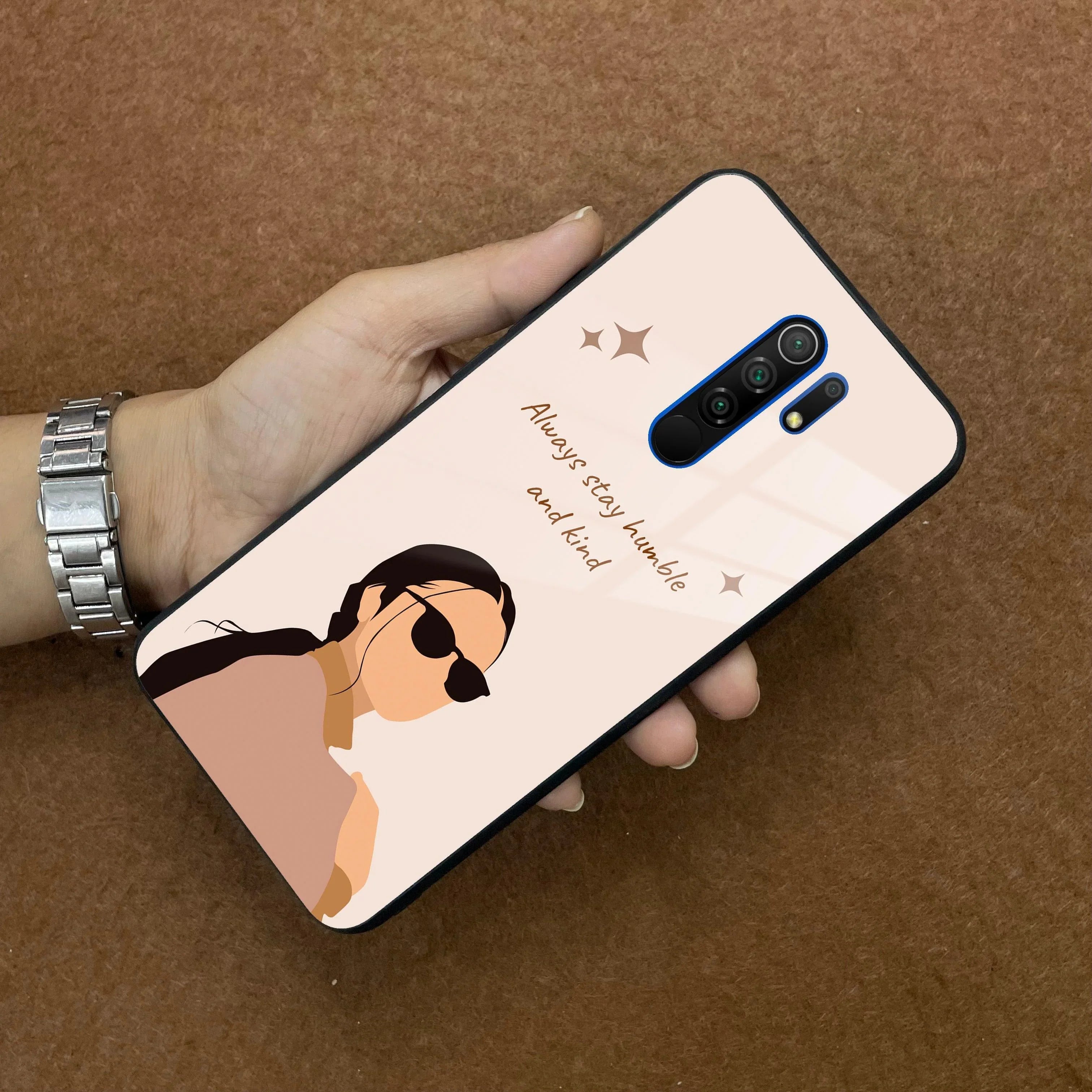 Always Stay Humble And Kind Glass Phone Cover for Redmi/Xiaomi - ShopOnCliQ