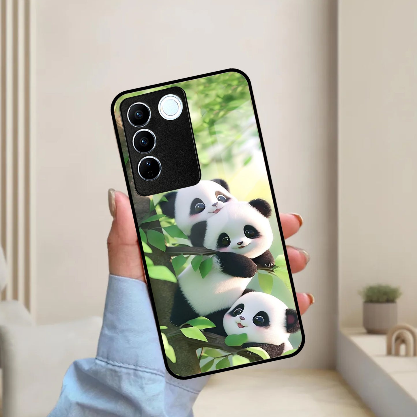 Panda Glossy Metal Case Cover For Vivo ShopOnCliQ