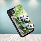 Panda Glossy Metal Case Cover For Vivo - ShopOnCliQ