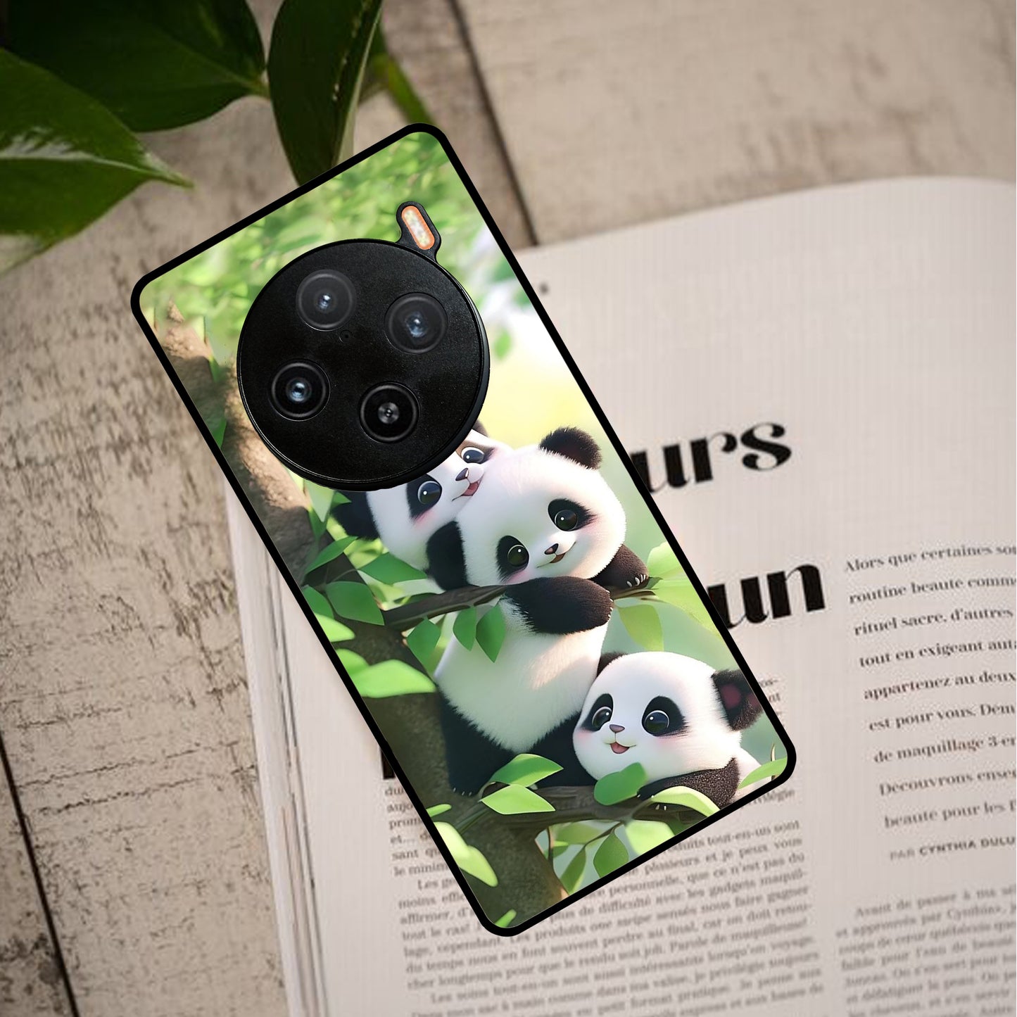 Panda Glossy Metal Case Cover For Vivo ShopOnCliQ