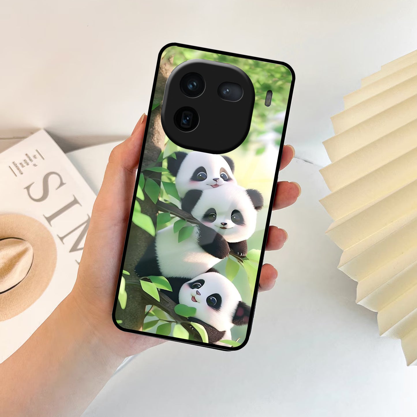 Panda Glossy Metal Case Cover For Vivo ShopOnCliQ