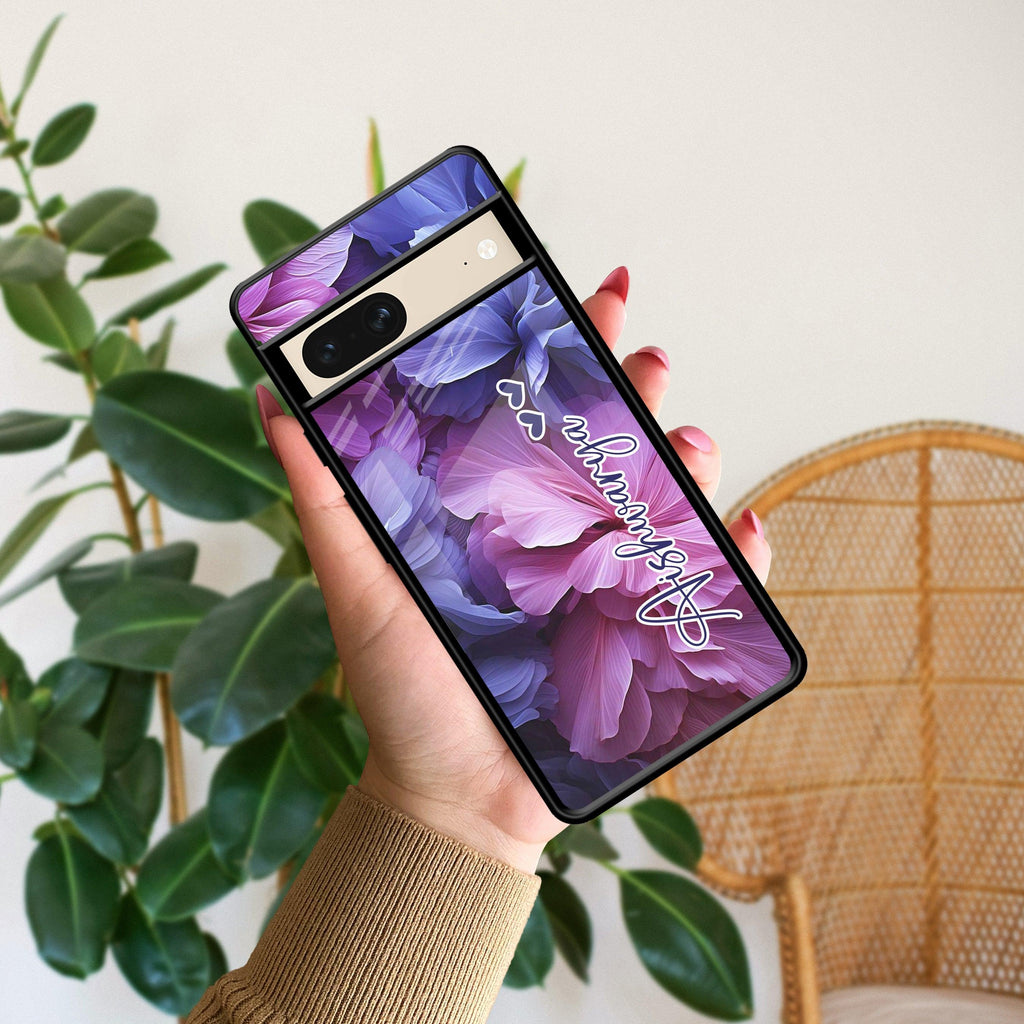 Perfect Customized Floral Glossy Metal Case Cover For Google - ShopOnCliQ