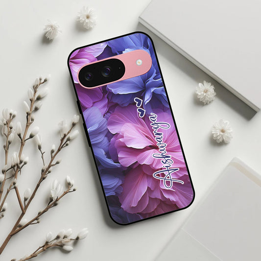 Perfect Customized Floral Glossy Metal Case Cover For Google ShopOnCliQ