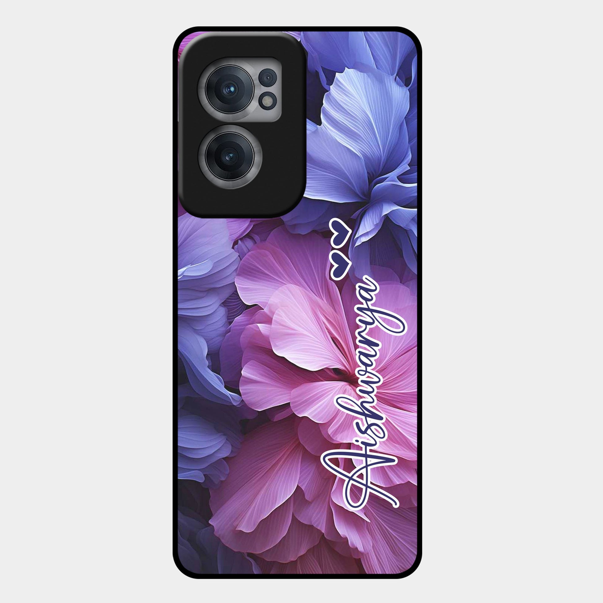 Perfect Customized Floral Glossy Metal Case Cover For OnePlus ShopOnCliQ