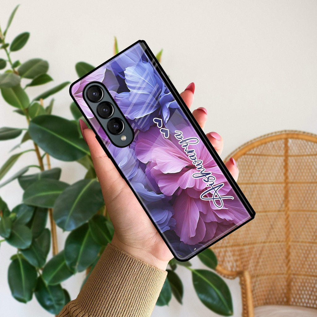 Perfect Customized Floral Glossy Metal Case Cover For Samsung - ShopOnCliQ
