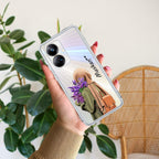 Personalized Hijab Girl Transparent Silicon Case For Realme C55