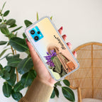 Personalized Hijab Girl Transparent Silicon Case For Realme 8 5G / Realme 8s 5G / Realme 9 5G / Realme Narzo 30 5G