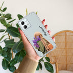 Personalized Hijab Girl Transparent Silicon Case For Motorola - ShopOnCliQ