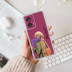Personalized Hijab Girl Anti Yellow Case For Motorola G85 5G