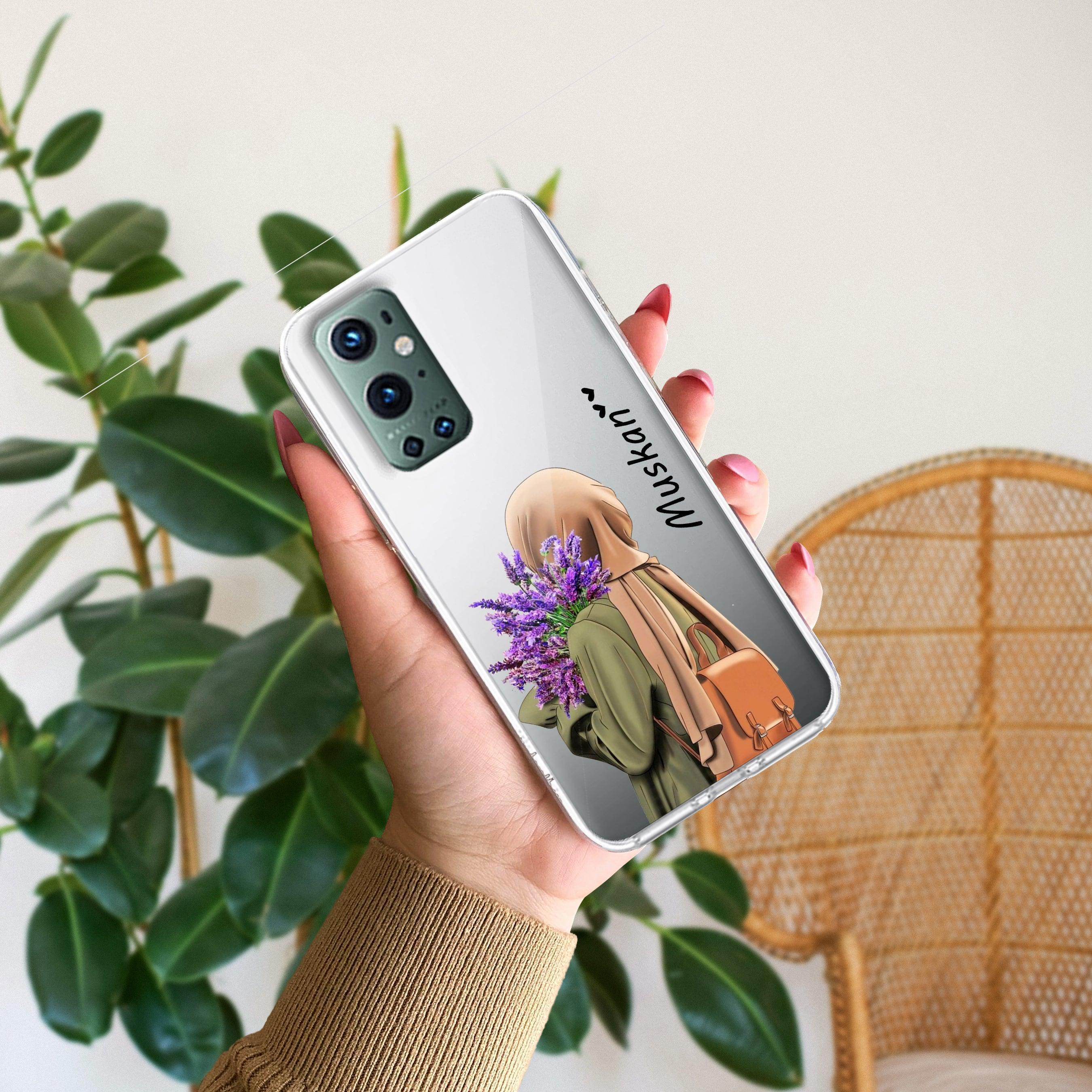Personalized Hijab Girl Transparent Silicon Case For OnePlus - ShopOnCliQ