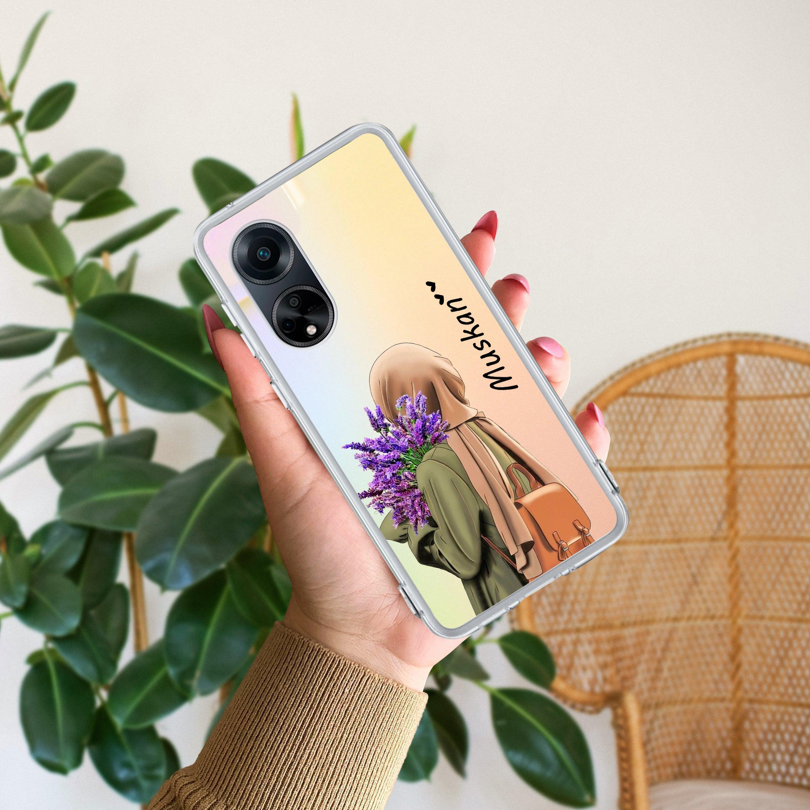 Personalized Hijab Girl Anti Yellow Case For Oppo Reno 8T 5G