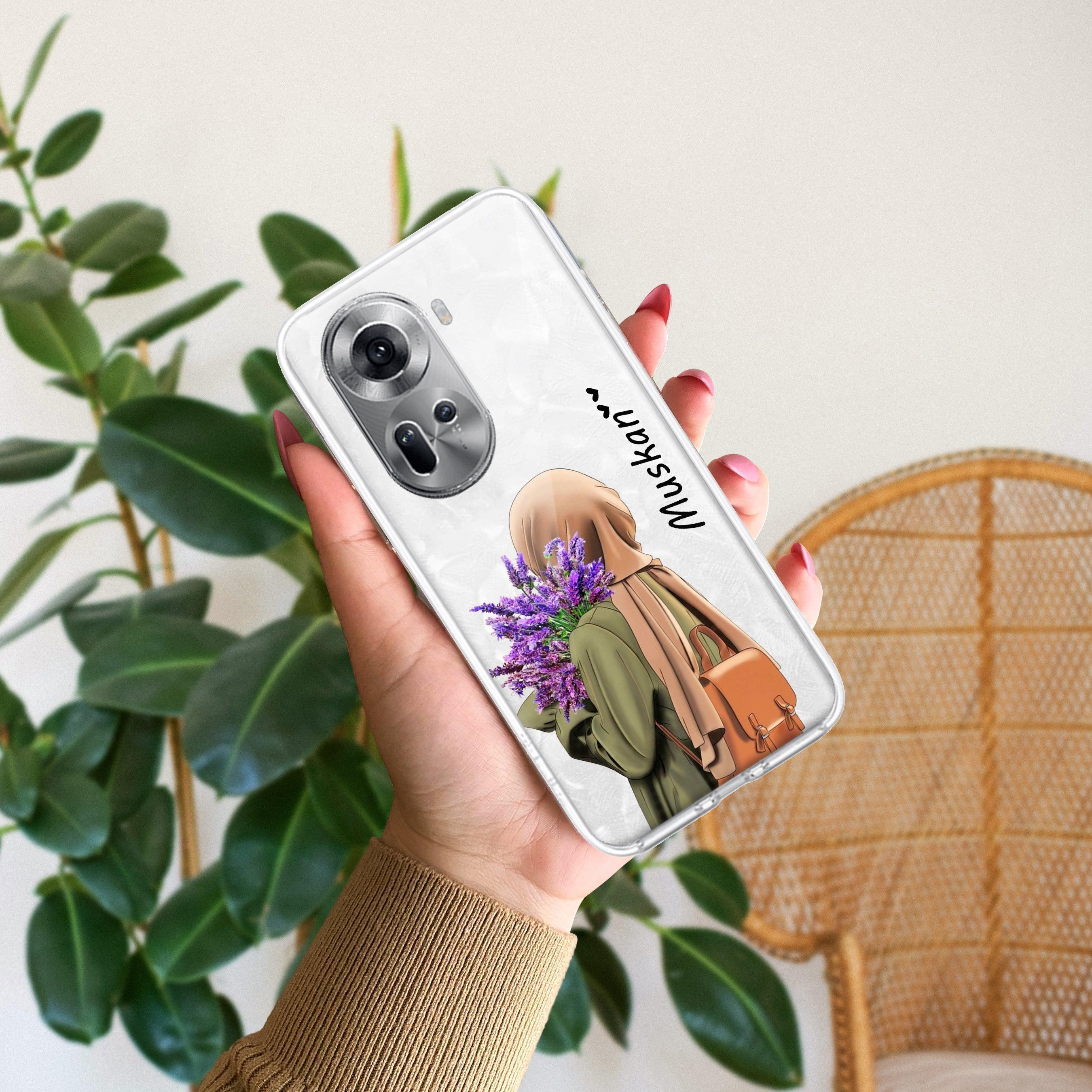 Personalized Hijab Girl Anti Yellow Case For Oppo Reno 11 5G