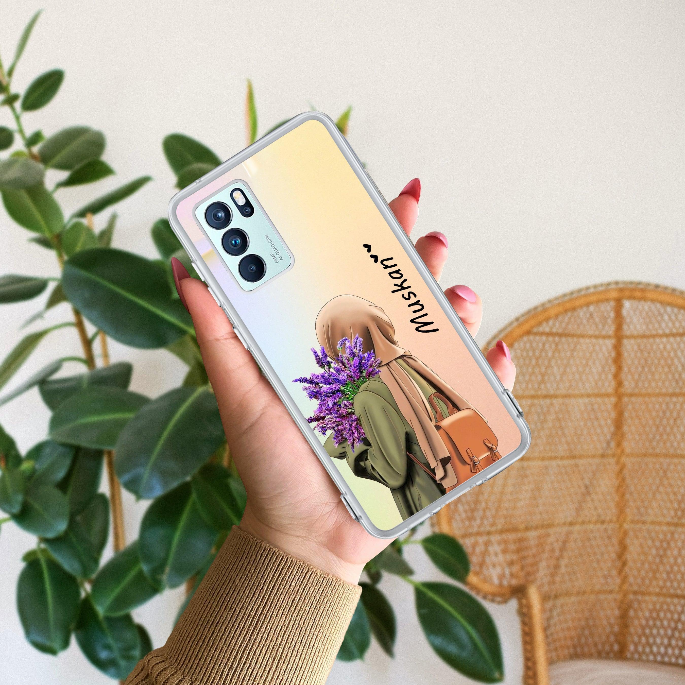 Personalized Hijab Girl Anti Yellow Case For Oppo Reno 6 Pro 5G