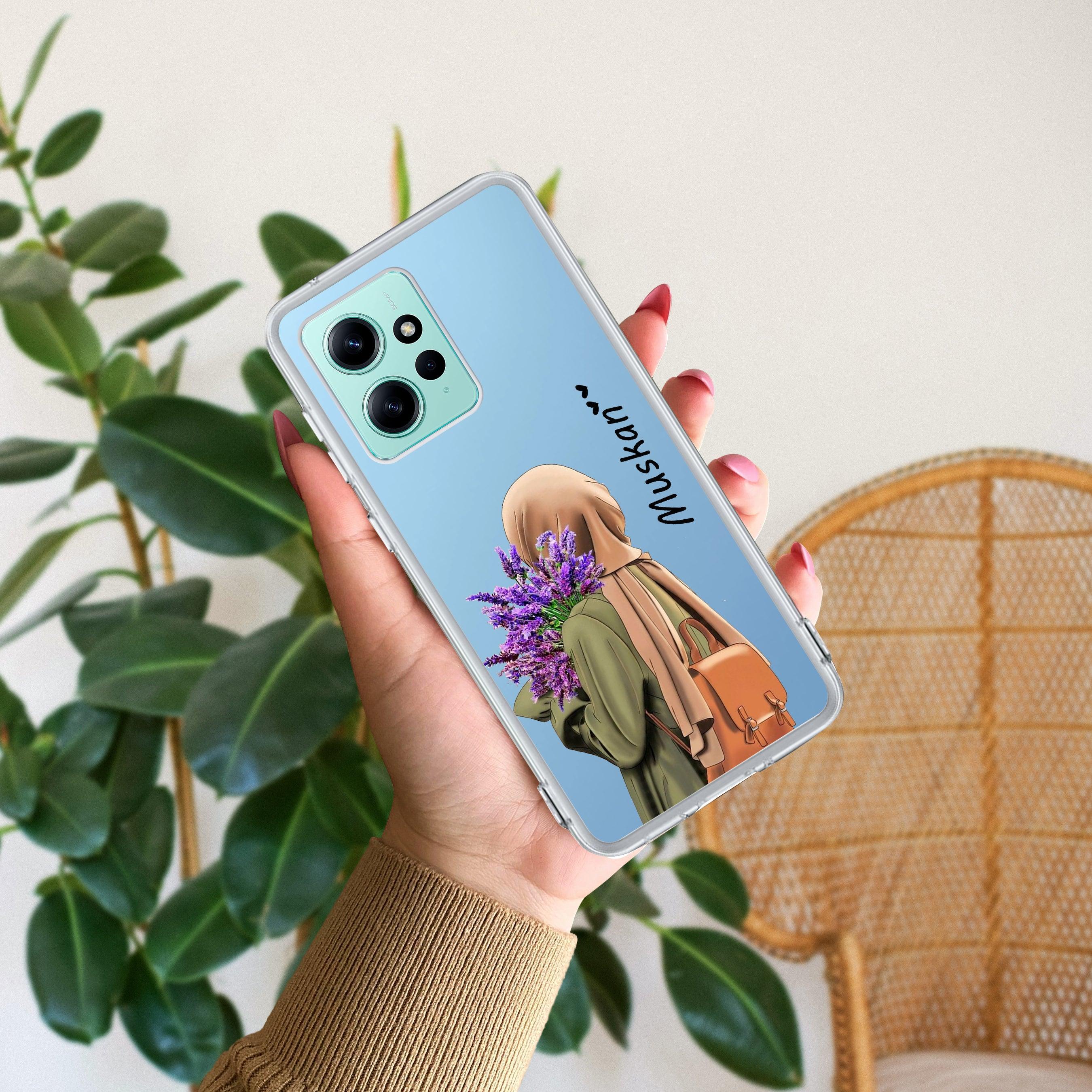 Personalized Hijab Girl Transparent Silicon Case For Poco - ShopOnCliQ