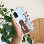 Personalized Hijab Girl Transparent Silicon Case V2 For Realme GT 6T 5G