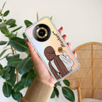 Personalized Hijab Girl Transparent Silicon Case V2 For Realme 11 Pro+ 5G