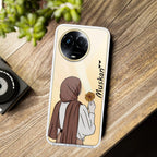 Personalized Hijab Girl Transparent Silicon Case V2 For Realme C53